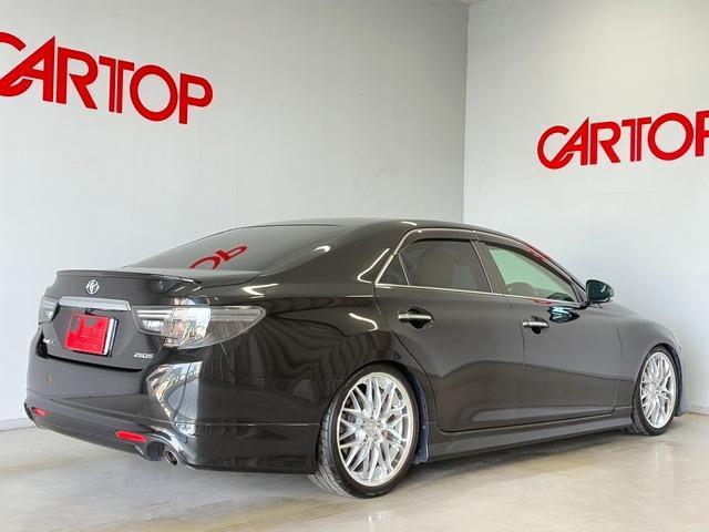 マークＸ ２５０Ｓ　ｃａｒｒｏｚｚｅｒｉａディスプレイオーディオ　ＭＯＤＥＬＬＩＳＴＡエアロ　ＢＬＩＴＺ車高調　ＷＯＲＫ１９インチアルミ　前後ドライブレコーダー　前席シートヒーター／パワーシート　ＬＥＤヘッドライト（21枚目）