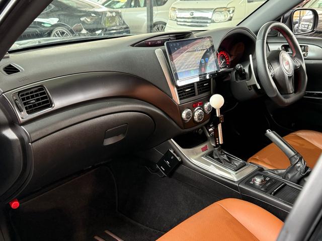 インプレッサ WRX STI Aライン HKSハイパーマックスR車高調 可変バルブ付マフラー 社外ヘッドライト DAMDステアリング 社外Fエアロ 10インチアンドロイドナビ パドルシフト リアスポイラー スマートキー 革シート ETC(36枚目)