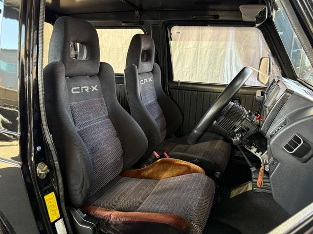 ジムニー HC 全塗装済み V-JA11V改 5MT ターボ 4WD リフトアップ オーバーフェンダー 社外マフラー タニグチリアシートスライドレール MOMOステアリング 社外アルミ 社外足回り 社外シート ETC(48枚目)