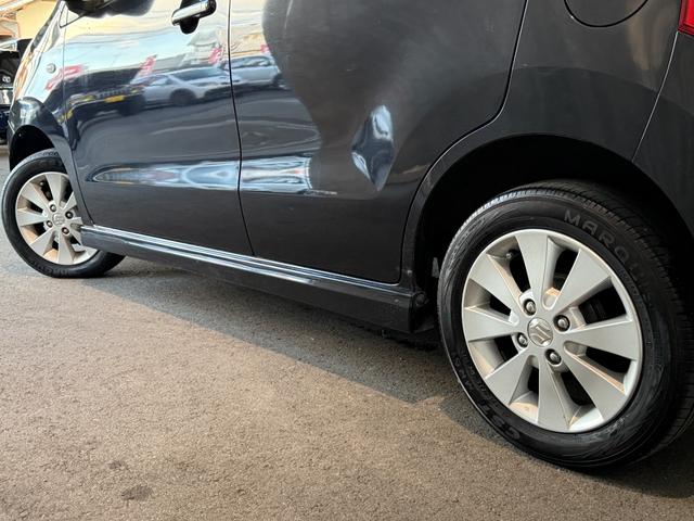 ワゴンＲ ＦＸリミテッド　スマートキー　プッシュスタート　ＥＴＣ　ＬＥＤヘッドライト　純正オーディオ　純正１４インチアルミ　ベンチシート　タイミングチェーン　ヘッドライトレベライザー（7枚目）