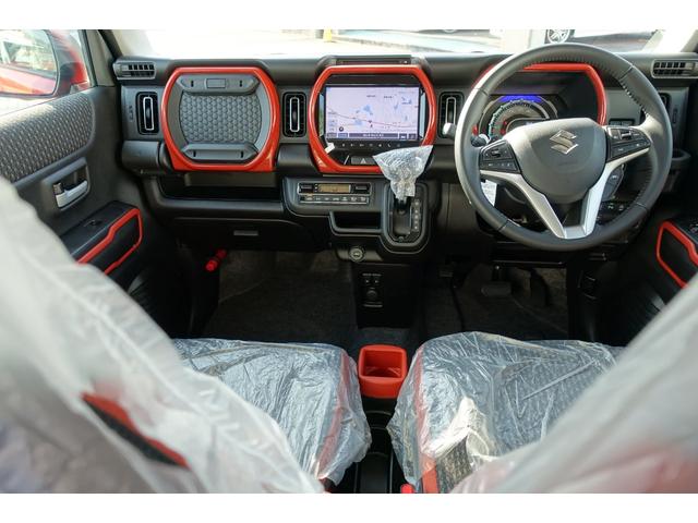 ハイブリッドXターボ 9インチメーカーナビ フルセグ地デジ 全方位カメラ DVD Bluetooth USB スズキセーフティサポート LEDヘッドライト フォグ スマートキー プッシュスタート 修復歴無(5枚目)