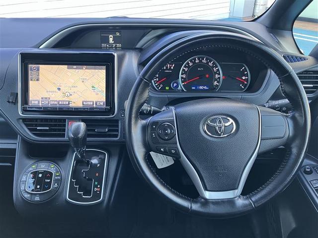 ヴォクシー ZS 煌 フルセグ メモリーナビ DVD再生 後席モニター バックカメラ 衝突被害軽減システム ETC 両側電動スライド LEDヘッドランプ 乗車定員7人 3列シート 記録簿 アイドリングストップ(5枚目)