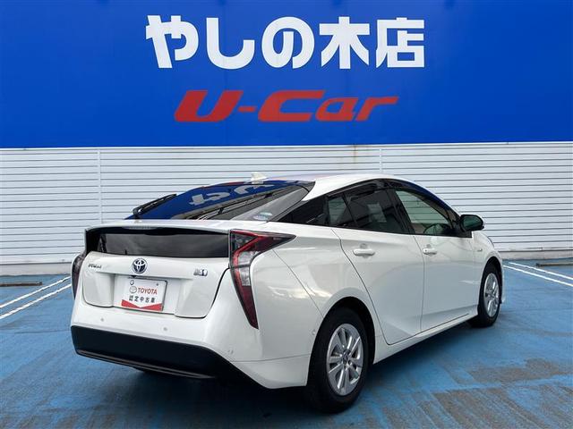 プリウス Ｓセーフティプラス　フルセグ　メモリーナビ　ＤＶＤ再生　バックカメラ　衝突被害軽減システム　ＥＴＣ　ＬＥＤヘッドランプ　記録簿（3枚目）