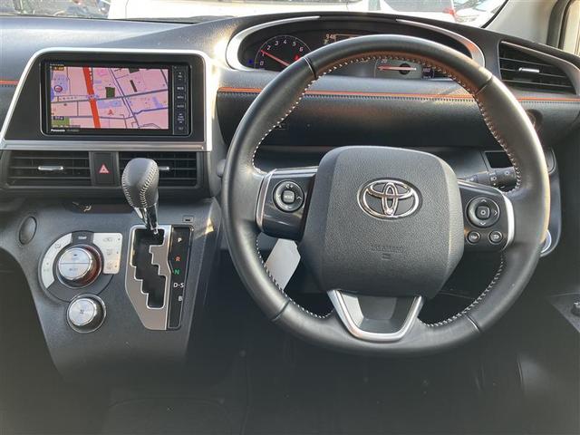 シエンタ G フルセグ メモリーナビ DVD再生 バックカメラ ETC 両側電動スライド LEDヘッドランプ 乗車定員6人 3列シート 記録簿 アイドリングストップ(4枚目)