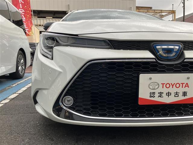 カローラツーリング ハイブリッド ダブルバイビー フルセグ メモリーナビ バックカメラ 衝突被害軽減システム ETC LEDヘッドランプ 記録簿(27枚目)