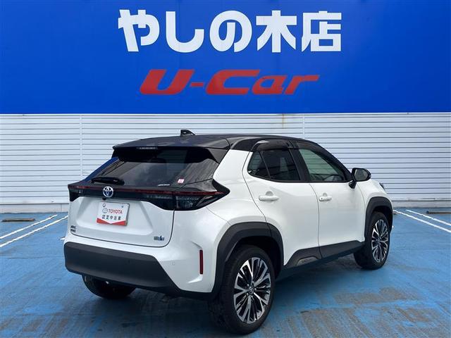 ヤリスクロス ハイブリッドZ フルセグ DVD再生 バックカメラ 衝突被害軽減システム ETC ドラレコ LEDヘッドランプ 記録簿(3枚目)