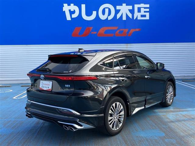 ハリアーハイブリッド Z レザーパッケージ 革シート フルセグ メモリーナビ バックカメラ 衝突被害軽減システム ETC ドラレコ LEDヘッドランプ 記録簿(3枚目)