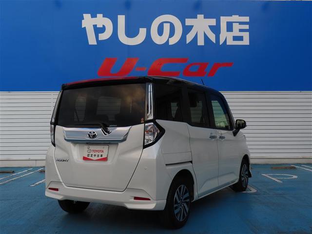 ルーミー カスタムＧ　フルセグ　メモリーナビ　ＤＶＤ再生　バックカメラ　衝突被害軽減システム　ＥＴＣ　両側電動スライド　ＬＥＤヘッドランプ　記録簿　アイドリングストップ（3枚目）