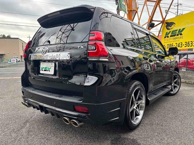ランドクルーザープラド ＴＸ　Ｌパッケージ　４ＷＤ　ＥＴＣ　バックカメラ　クリアランスソナー　オートクルーズコントロール　レーンアシスト　パワーシート　衝突被害軽減システム　サンルーフ　ナビ　オートマチックハイビーム　ＬＥＤヘッドランプ（17枚目）