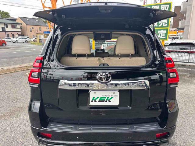 ランドクルーザープラド ＴＸ　Ｌパッケージ　４ＷＤ　ＥＴＣ　バックカメラ　クリアランスソナー　オートクルーズコントロール　レーンアシスト　パワーシート　衝突被害軽減システム　サンルーフ　ナビ　オートマチックハイビーム　ＬＥＤヘッドランプ（34枚目）