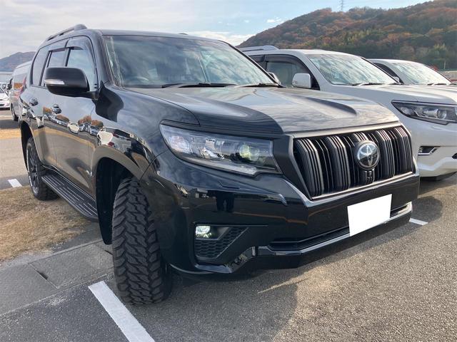 ランドクルーザープラド TX Lパッケージ マットブラックエディション ワンオーナー・マルチテレインモニター・フルセグTV・ナビ・Bluetooth・サンルーフ・ルーフレール・レザーパワーシート・ベンチレーション・シートヒーター・ビルトインETC・LEDヘッドライト(12枚目)