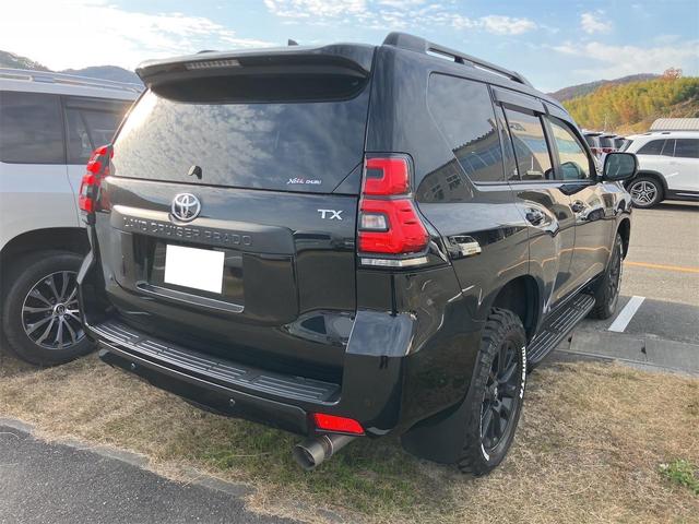 ランドクルーザープラド TX Lパッケージ マットブラックエディション ワンオーナー・マルチテレインモニター・フルセグTV・ナビ・Bluetooth・サンルーフ・ルーフレール・レザーパワーシート・ベンチレーション・シートヒーター・ビルトインETC・LEDヘッドライト(14枚目)