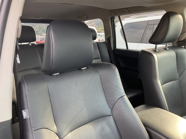 ランドクルーザープラド TX Lパッケージ マットブラックエディション ワンオーナー・マルチテレインモニター・フルセグTV・ナビ・Bluetooth・サンルーフ・ルーフレール・レザーパワーシート・ベンチレーション・シートヒーター・ビルトインETC・LEDヘッドライト(32枚目)