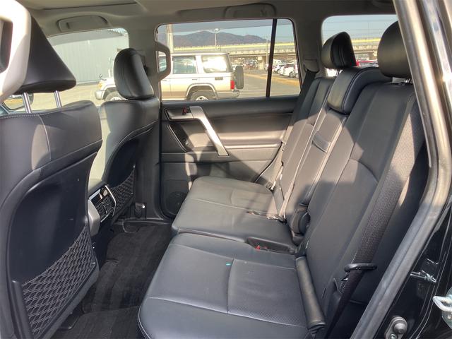 ランドクルーザープラド TX Lパッケージ マットブラックエディション ワンオーナー・マルチテレインモニター・フルセグTV・ナビ・Bluetooth・サンルーフ・ルーフレール・レザーパワーシート・ベンチレーション・シートヒーター・ビルトインETC・LEDヘッドライト(53枚目)