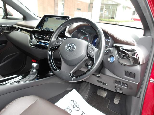 Ｃ－ＨＲ Ｇ　トヨタ認定中古車　フルセグ　メモリーナビ　ＤＶＤ再生　Ｂｌｕｅｔｏｏｔｈ接続　ミュージックプレイヤー接続可　フロント／バックカメラ　衝突被害軽減システム　ＥＴＣ　ドラレコ　ＬＥＤヘッドランプ　記録簿（40枚目）