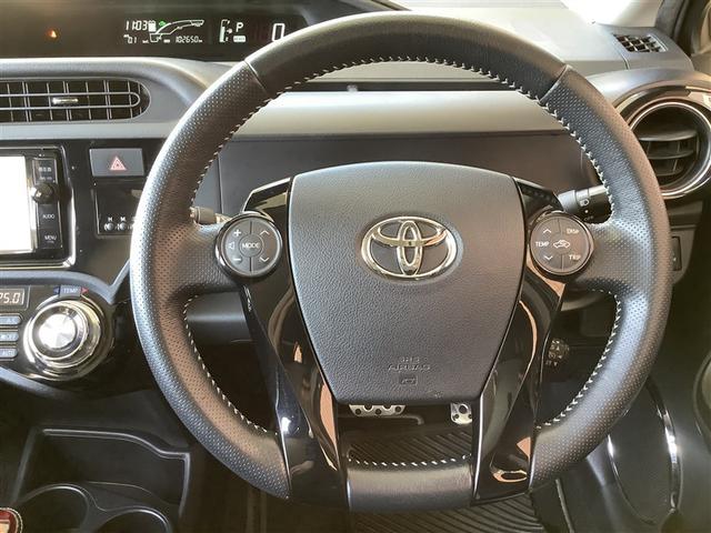 アクア G G’s トヨタ認定中古車 フルセグ メモリーナビ DVD再生 Bluetooth接続 ミュージックプレイヤー接続可 バックカメラ ETC 前後ドラレコ LEDヘッドランプ シ-トヒ-タ- ワンオーナー(4枚目)