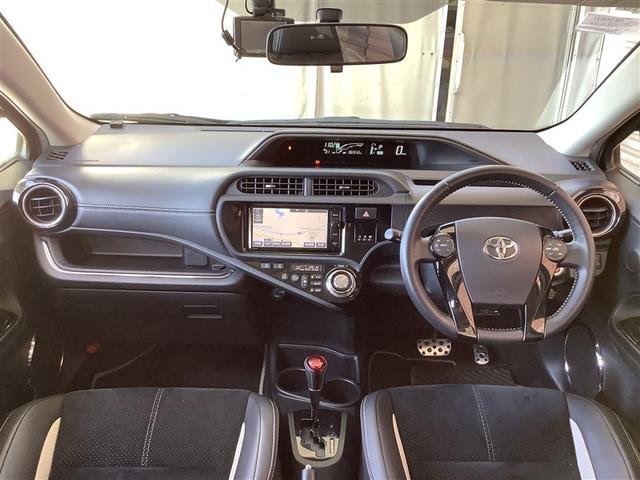 アクア G G’s トヨタ認定中古車 フルセグ メモリーナビ DVD再生 Bluetooth接続 ミュージックプレイヤー接続可 バックカメラ ETC 前後ドラレコ LEDヘッドランプ シ-トヒ-タ- ワンオーナー(5枚目)