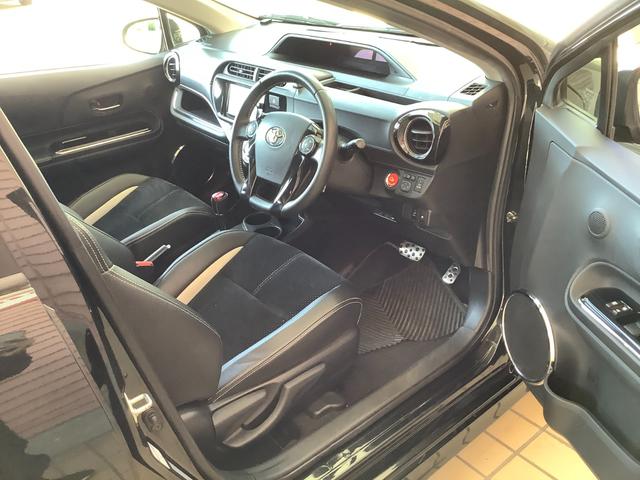 アクア G G’s トヨタ認定中古車 フルセグ メモリーナビ DVD再生 Bluetooth接続 ミュージックプレイヤー接続可 バックカメラ ETC 前後ドラレコ LEDヘッドランプ シ-トヒ-タ- ワンオーナー(44枚目)