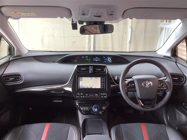 プリウス S トヨタ認定中古車 4WD フルセグ メモリーナビ DVD再生 Bluetooth ミュージックプレイヤー接続可 バックカメラ 衝突被害軽減システム ETC ドラレコ LEDヘッドランプ ワンオーナー(5枚目)