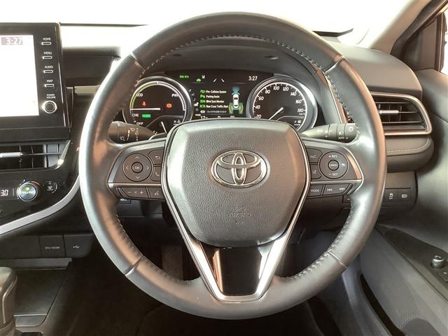 カムリ WSレザーパッケージ トヨタ認定中古車 本革シート 4WD フルセグ メモリーナビ Bluetooth接続 ミュージックプレイヤー接続可 バックカメラ 衝突被害軽減システム ETC ドラレコ LEDヘッドランプ 記録簿(4枚目)