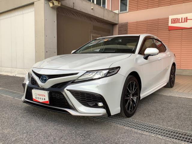 カムリ WSレザーパッケージ トヨタ認定中古車 本革シート 4WD フルセグ メモリーナビ Bluetooth接続 ミュージックプレイヤー接続可 バックカメラ 衝突被害軽減システム ETC ドラレコ LEDヘッドランプ 記録簿(21枚目)