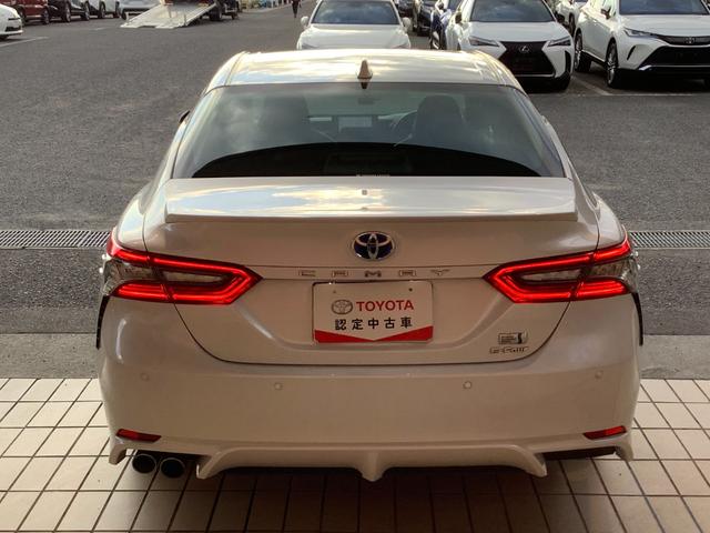 カムリ WSレザーパッケージ トヨタ認定中古車 本革シート 4WD フルセグ メモリーナビ Bluetooth接続 ミュージックプレイヤー接続可 バックカメラ 衝突被害軽減システム ETC ドラレコ LEDヘッドランプ 記録簿(25枚目)