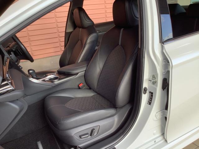 カムリ WSレザーパッケージ トヨタ認定中古車 本革シート 4WD フルセグ メモリーナビ Bluetooth接続 ミュージックプレイヤー接続可 バックカメラ 衝突被害軽減システム ETC ドラレコ LEDヘッドランプ 記録簿(37枚目)