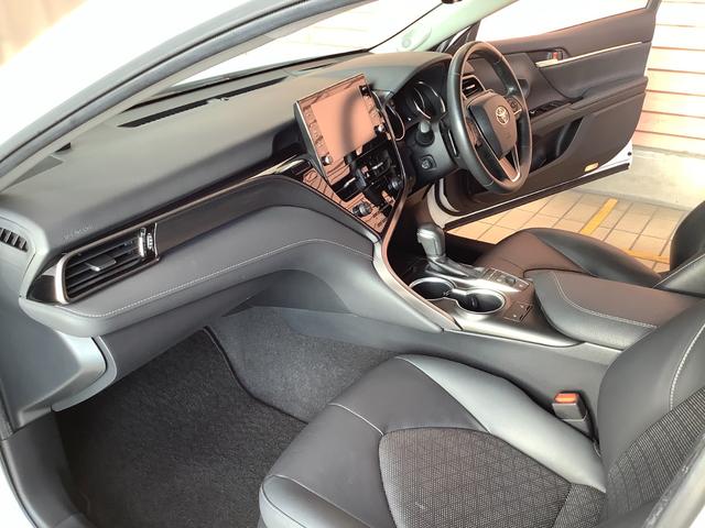 カムリ WSレザーパッケージ トヨタ認定中古車 本革シート 4WD フルセグ メモリーナビ Bluetooth接続 ミュージックプレイヤー接続可 バックカメラ 衝突被害軽減システム ETC ドラレコ LEDヘッドランプ 記録簿(39枚目)