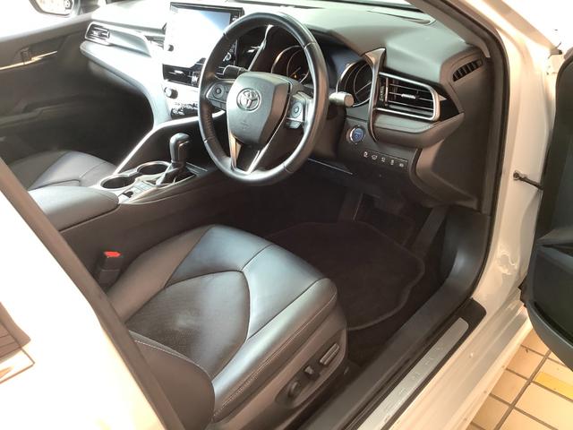 カムリ WSレザーパッケージ トヨタ認定中古車 本革シート 4WD フルセグ メモリーナビ Bluetooth接続 ミュージックプレイヤー接続可 バックカメラ 衝突被害軽減システム ETC ドラレコ LEDヘッドランプ 記録簿(44枚目)