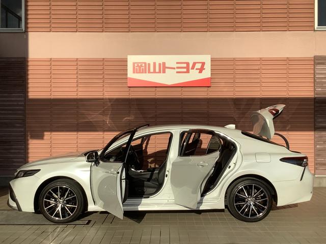 カムリ WSレザーパッケージ トヨタ認定中古車 本革シート 4WD フルセグ メモリーナビ Bluetooth接続 ミュージックプレイヤー接続可 バックカメラ 衝突被害軽減システム ETC ドラレコ LEDヘッドランプ 記録簿(49枚目)