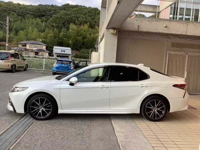 カムリ WSレザーパッケージ トヨタ認定中古車 本革シート 4WD フルセグ メモリーナビ Bluetooth接続 ミュージックプレイヤー接続可 バックカメラ 衝突被害軽減システム ETC ドラレコ LEDヘッドランプ 記録簿(50枚目)