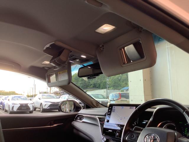 カムリ WSレザーパッケージ トヨタ認定中古車 本革シート 4WD フルセグ メモリーナビ Bluetooth接続 ミュージックプレイヤー接続可 バックカメラ 衝突被害軽減システム ETC ドラレコ LEDヘッドランプ 記録簿(80枚目)