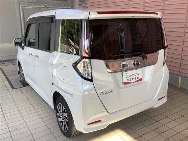ルーミー カスタムG トヨタ認定中古車 フルセグ メモリーナビ DVD再生 Bluetooth接続 ミュージックプレイヤー接続可 バックカメラ 衝突被害軽減システム ETC 前後ドラレコ 両側電動スライド LED 記録簿(3枚目)