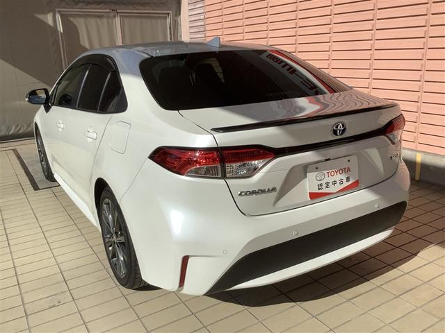 カローラ ハイブリッド ダブルバイビー トヨタ認定中古車 フルセグ メモリーナビ Bluetooth ミュージックプレイヤー接続可 バックカメラ 衝突被害軽減システム ETC ドラレコ LEDヘッドランプ シ-トヒ-タ- ワンオーナー(3枚目)