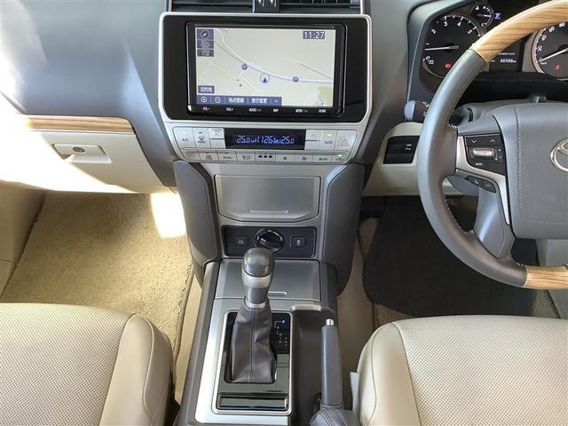 ランドクルーザープラド TX Lパッケージ トヨタ認定中古車 本革シート 4WD フルセグ メモリーナビ DVD再生 Bluetooth ミュージックプレイヤー可 バックカメラ 衝突被害軽減システム ETC ドラレコ LED 7人 ワンオーナー(13枚目)