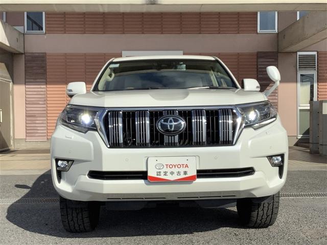 ランドクルーザープラド TX Lパッケージ トヨタ認定中古車 本革シート 4WD フルセグ メモリーナビ DVD再生 Bluetooth ミュージックプレイヤー可 バックカメラ 衝突被害軽減システム ETC ドラレコ LED 7人 ワンオーナー(22枚目)