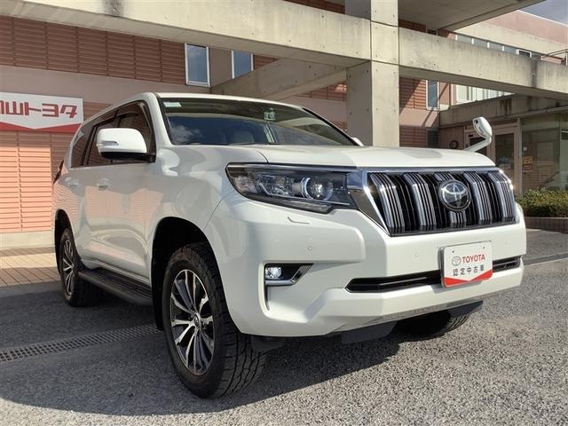 ランドクルーザープラド TX Lパッケージ トヨタ認定中古車 本革シート 4WD フルセグ メモリーナビ DVD再生 Bluetooth ミュージックプレイヤー可 バックカメラ 衝突被害軽減システム ETC ドラレコ LED 7人 ワンオーナー(23枚目)