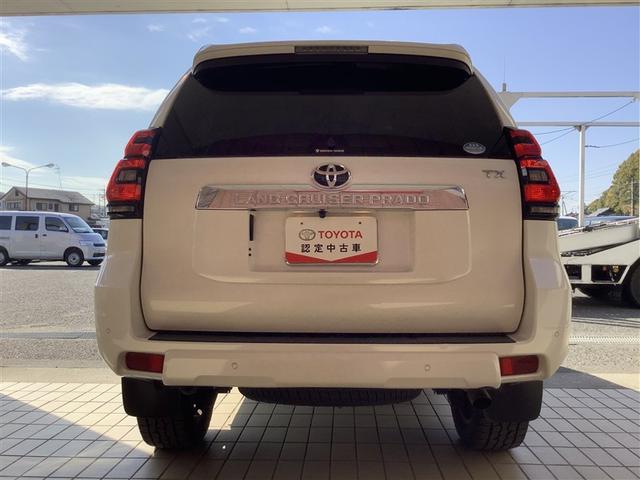 ランドクルーザープラド TX Lパッケージ トヨタ認定中古車 本革シート 4WD フルセグ メモリーナビ DVD再生 Bluetooth ミュージックプレイヤー可 バックカメラ 衝突被害軽減システム ETC ドラレコ LED 7人 ワンオーナー(25枚目)