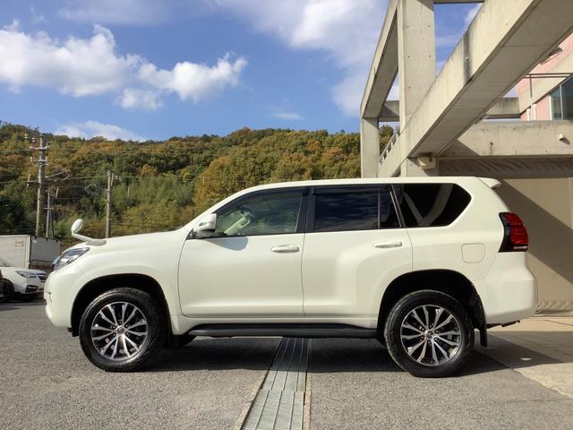 ランドクルーザープラド TX Lパッケージ トヨタ認定中古車 本革シート 4WD フルセグ メモリーナビ DVD再生 Bluetooth ミュージックプレイヤー可 バックカメラ 衝突被害軽減システム ETC ドラレコ LED 7人 ワンオーナー(50枚目)