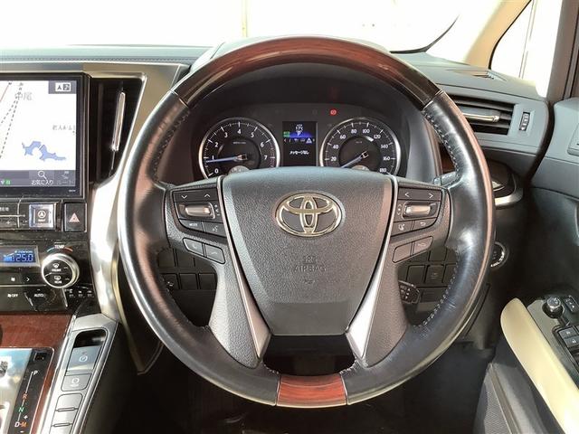 アルファード 2.5G トヨタ認定中古車 フルセグ メモリーナビ DVD再生 Bluetooth ミュージックプレイヤー接続可 後席モニター バックカメラ 衝突被害軽減システム ETC 両側電動スライド LED 8人 3列(4枚目)