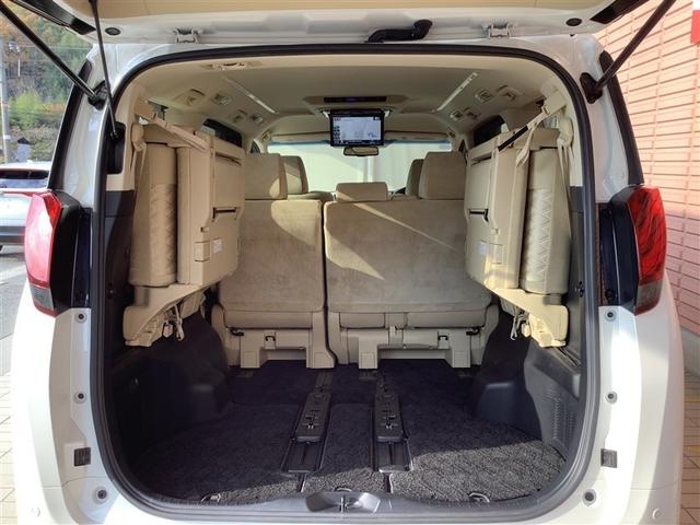 アルファード 2.5G トヨタ認定中古車 フルセグ メモリーナビ DVD再生 Bluetooth ミュージックプレイヤー接続可 後席モニター バックカメラ 衝突被害軽減システム ETC 両側電動スライド LED 8人 3列(9枚目)