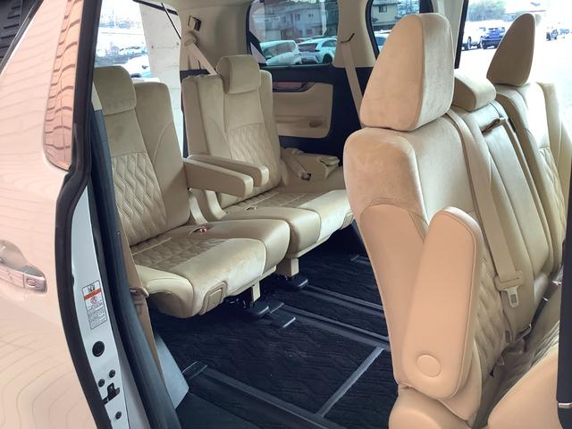 アルファード 2.5G トヨタ認定中古車 フルセグ メモリーナビ DVD再生 Bluetooth ミュージックプレイヤー接続可 後席モニター バックカメラ 衝突被害軽減システム ETC 両側電動スライド LED 8人 3列(43枚目)