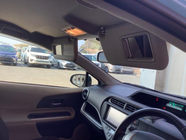 アクア Ｇ　フルセグ　メモリーナビ　ＤＶＤ再生　ミュージックプレイヤー接続可　バックカメラ　ＥＴＣ　ワンオーナー（43枚目）