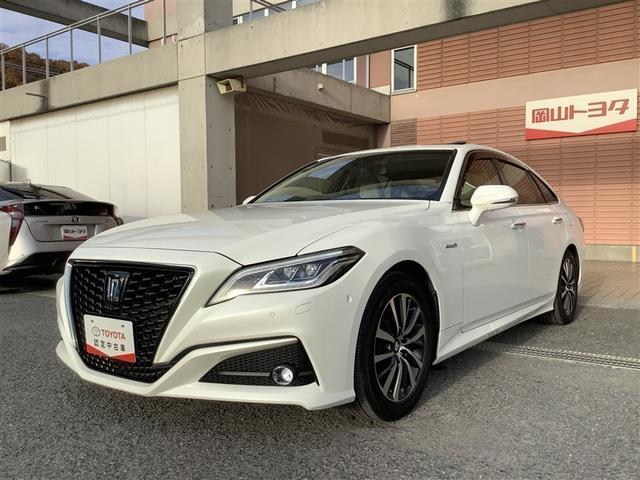 クラウンハイブリッド G トヨタ認定中古車 サンルーフ フルセグ メモリーナビ DVD再生 Bluetooth ミュージックプレイヤー接続可 バックカメラ 衝突被害軽減システム ETC ドラレコ LED ワンオーナー 記録簿(21枚目)