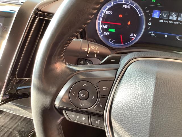 クラウンハイブリッド G トヨタ認定中古車 サンルーフ フルセグ メモリーナビ DVD再生 Bluetooth ミュージックプレイヤー接続可 バックカメラ 衝突被害軽減システム ETC ドラレコ LED ワンオーナー 記録簿(43枚目)