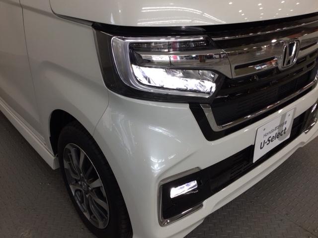 Ｎ－ＢＯＸカスタム Ｌ　ＬＥＤ・フルセグ・メモリナビ・純正ドラレコ・バックカメラ・純正ＡＷ・ＥＴＣ　Ｐソナー　１オーナー　サイドエアバッグ　ナビＴＶ　Ａストップ　シートヒータ　ベンチシート　キーフリーシステム　ＬＥＤライト（3枚目）