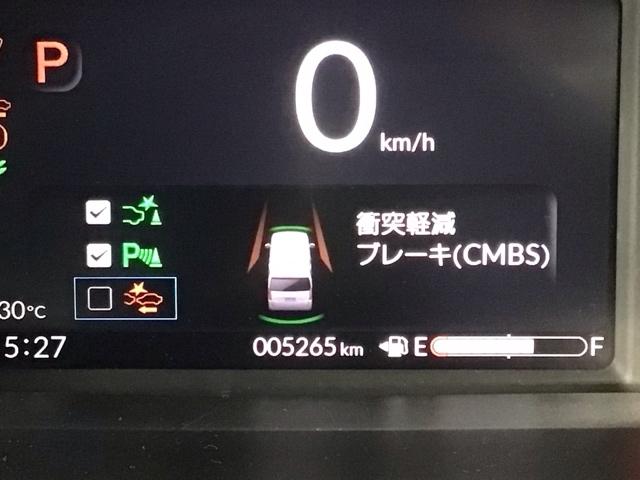 Ｎ－ＢＯＸカスタム ターボ　デモカーＵＰ・ＬＥＤ・フルセグ・メモリナビ・純正ＡＷ・ホンダＣＯＮＮＥＣＴ　イモビライザー　１オナ　衝突被害軽減　フロントカメラ　サイドカメラ　ベンチシート　キーフリー　Ｐセンサー　ＥＳＣ　パワステ（7枚目）