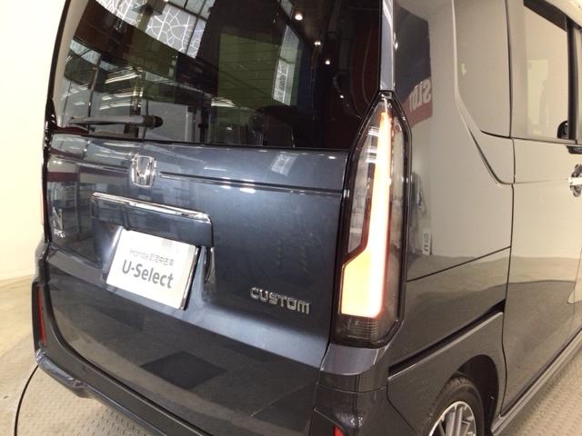 Ｎ－ＢＯＸカスタム ターボ　デモカーＵＰ・ＬＥＤ・フルセグ・メモリナビ・純正ＡＷ・ホンダＣＯＮＮＥＣＴ　イモビライザー　１オナ　衝突被害軽減　フロントカメラ　サイドカメラ　ベンチシート　キーフリー　Ｐセンサー　ＥＳＣ　パワステ（28枚目）