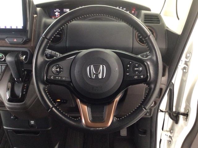 N-BOX G・Lターボホンダセンシングカッパーブラウンスタイル LED・フルセグ・メモリナビ・ブルーレイ・バックカメラ・両側電動ドア・ETC クルーズコントロール ABS LEDライト ベンチシート DVD アイドリングストップ オートライト サイドエアバック(10枚目)