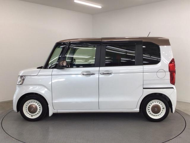 N-BOX G・Lターボホンダセンシングカッパーブラウンスタイル LED・フルセグ・メモリナビ・ブルーレイ・バックカメラ・両側電動ドア・ETC クルーズコントロール ABS LEDライト ベンチシート DVD アイドリングストップ オートライト サイドエアバック(50枚目)